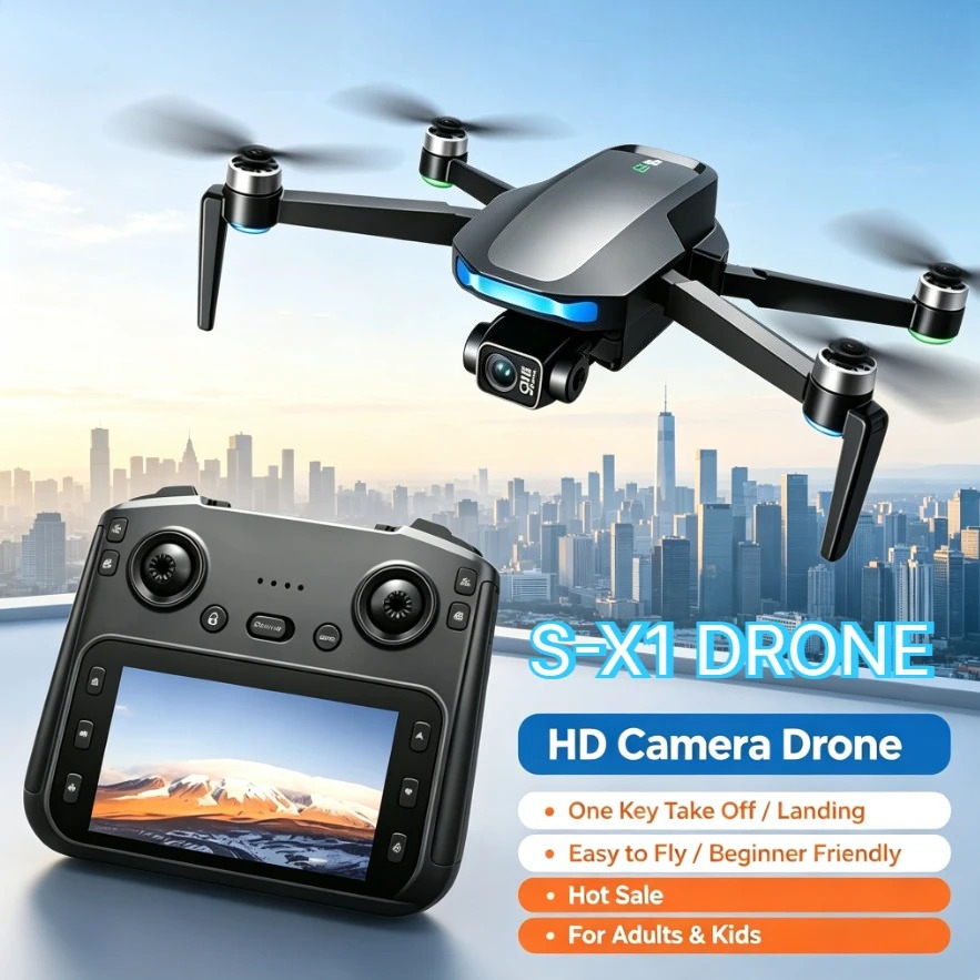 Drone Gimbal 3 Axis - โดรน GPS รุ่น S-X1 ดั้งเดิม กล้อง