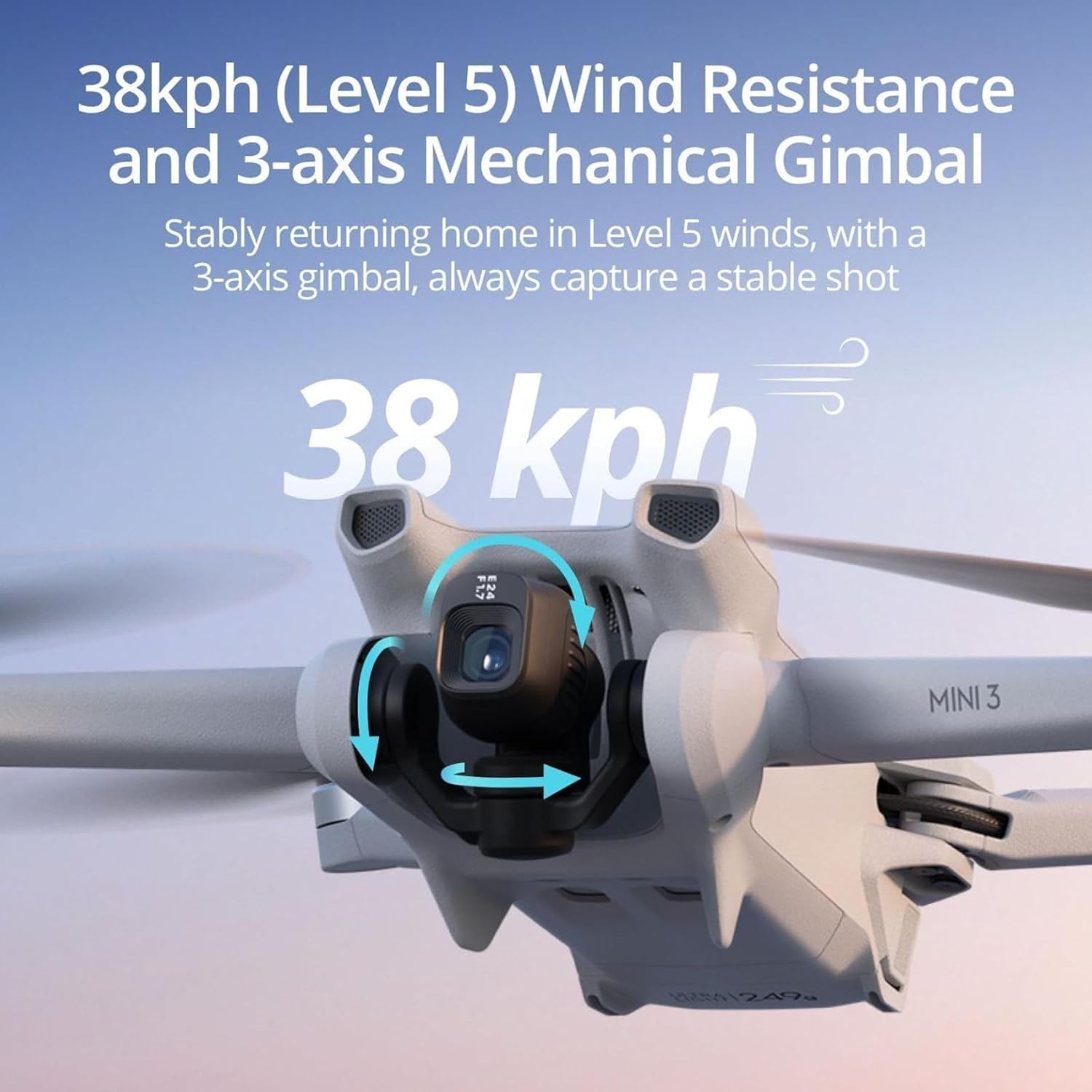 โดรน DJI Mini 3 / Mini 4K / Ma - Drone Gimbal 3 Axis บทวิจารณ์และราคา