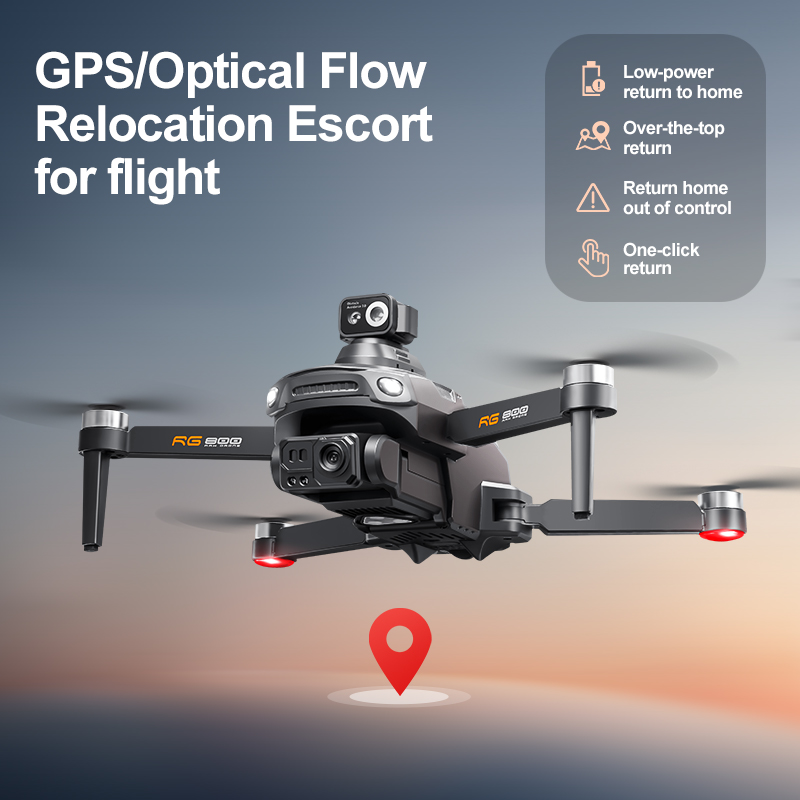 โดรน RG800 MAX GPS ระดับมืออาช - Drone Gimbal Brushless บทวิจารณ์และราคา