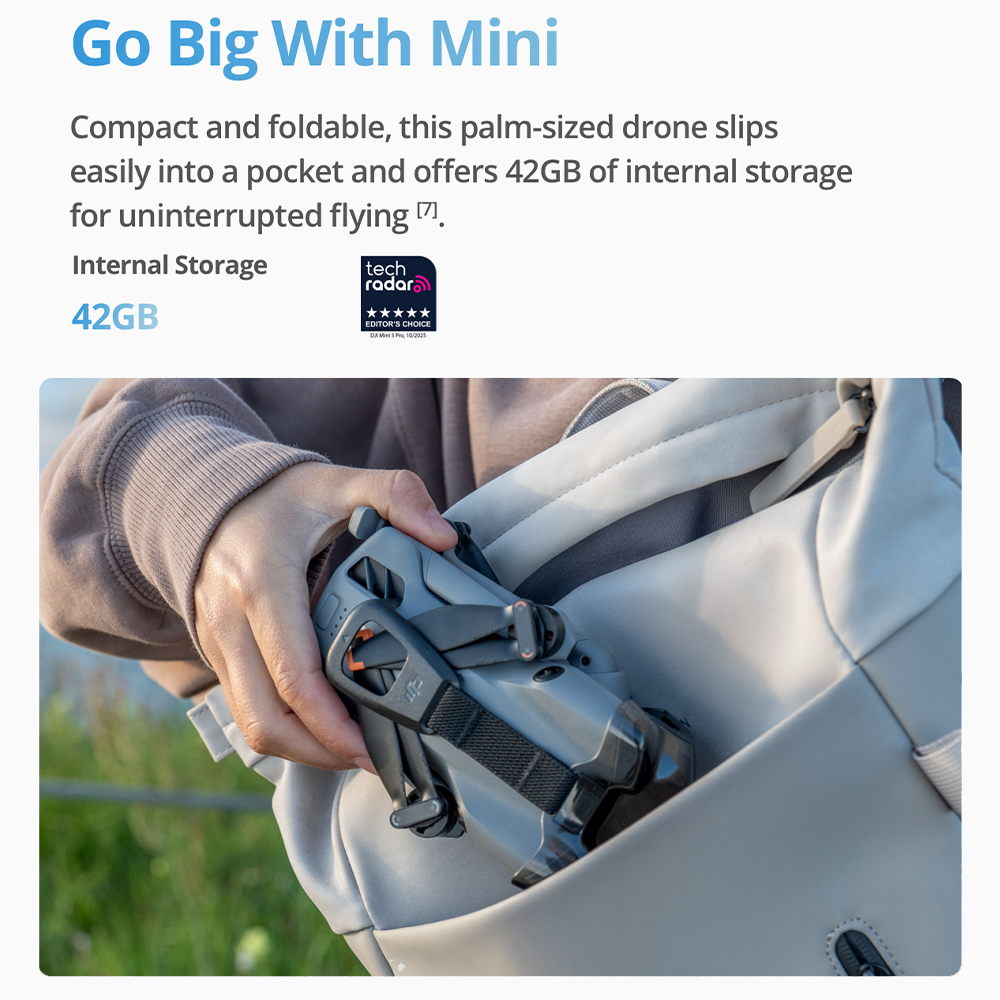 โดรน DJI Mini 5 Pro Fly More C - Drone Gimbal 3 Axis บทวิจารณ์และราคา