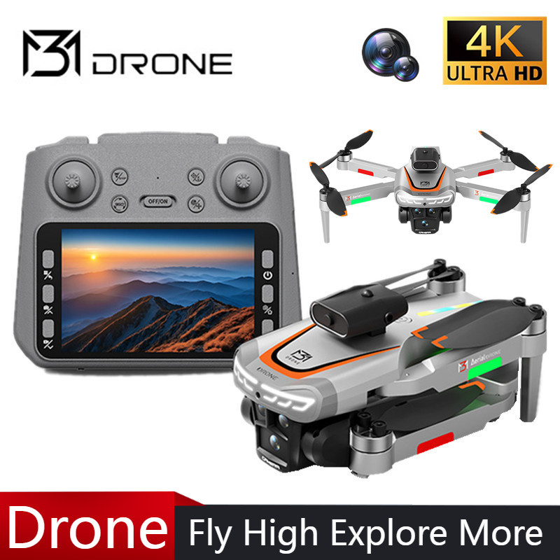 M3 Professional Drone 4K HDถ่า - Drone Gimbal Brushless บทวิจารณ์และราคา