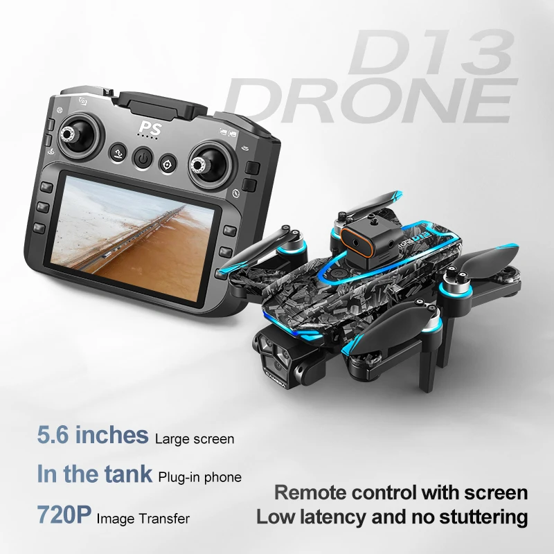 Xiaomi D13 GPS Drone 8K Triple - Drone Gimbal Brushless บทวิจารณ์และราคา