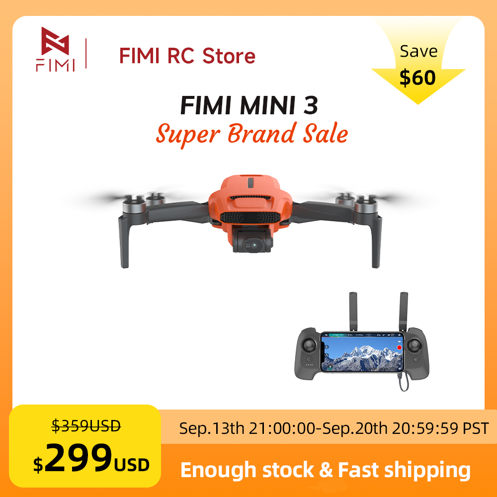 โดรน FIMI MINI 3 กล้อง 4K 60fp - Drone Gimbal Case บทวิจารณ์และราคา