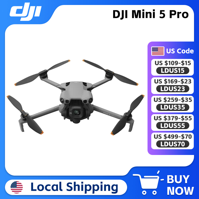 DJI Mini 5 Pro กล้อง CMOS ขนาด - Drone Gimbal 3 Axis บทวิจารณ์และราคา
